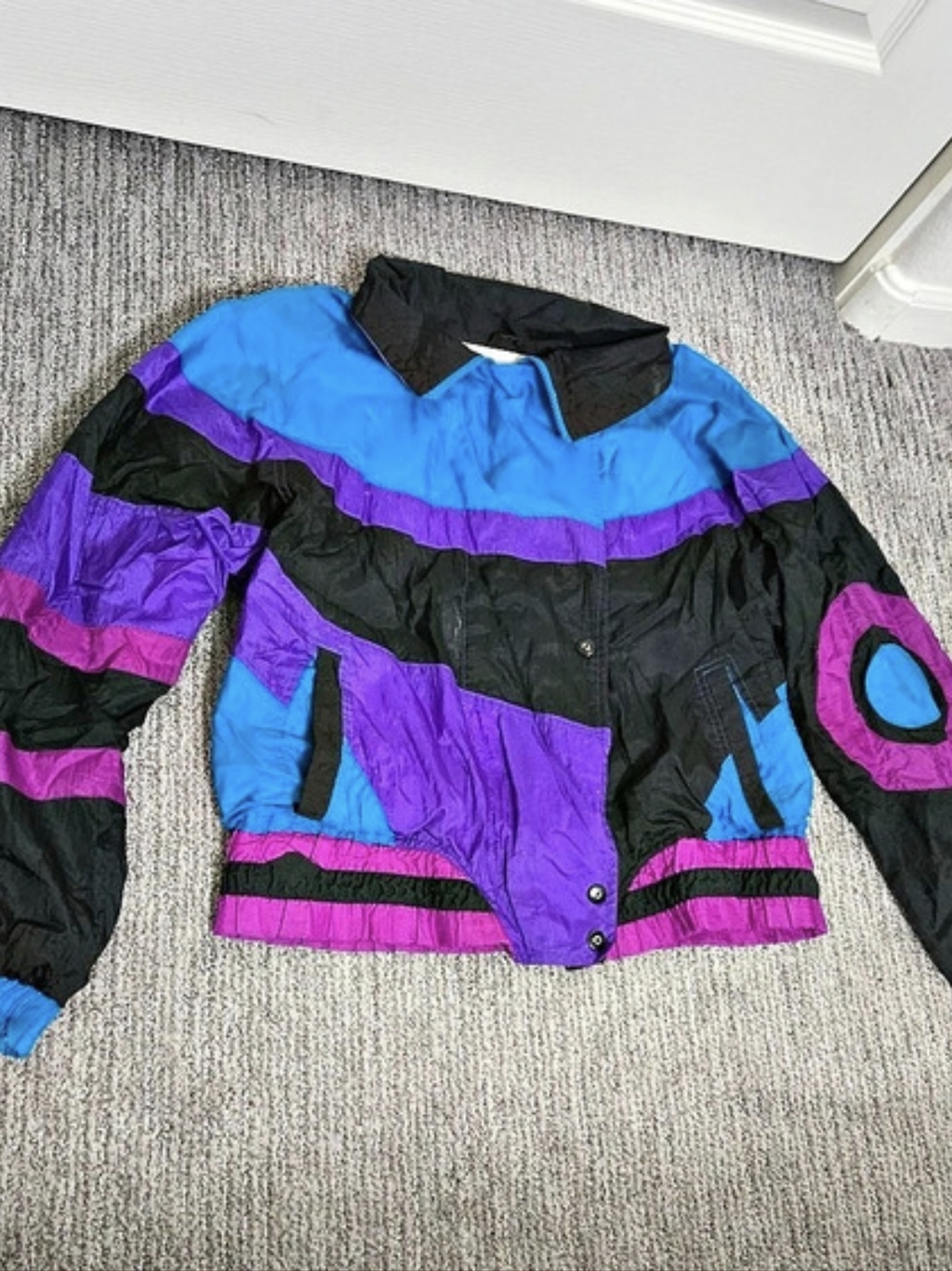 Vintage Pacific Trail Windbreaker Size Small 90s